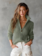 Monica | Elegant Knit Sweater Top