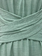 Sage | Sleeveless Boho A-Line Dress