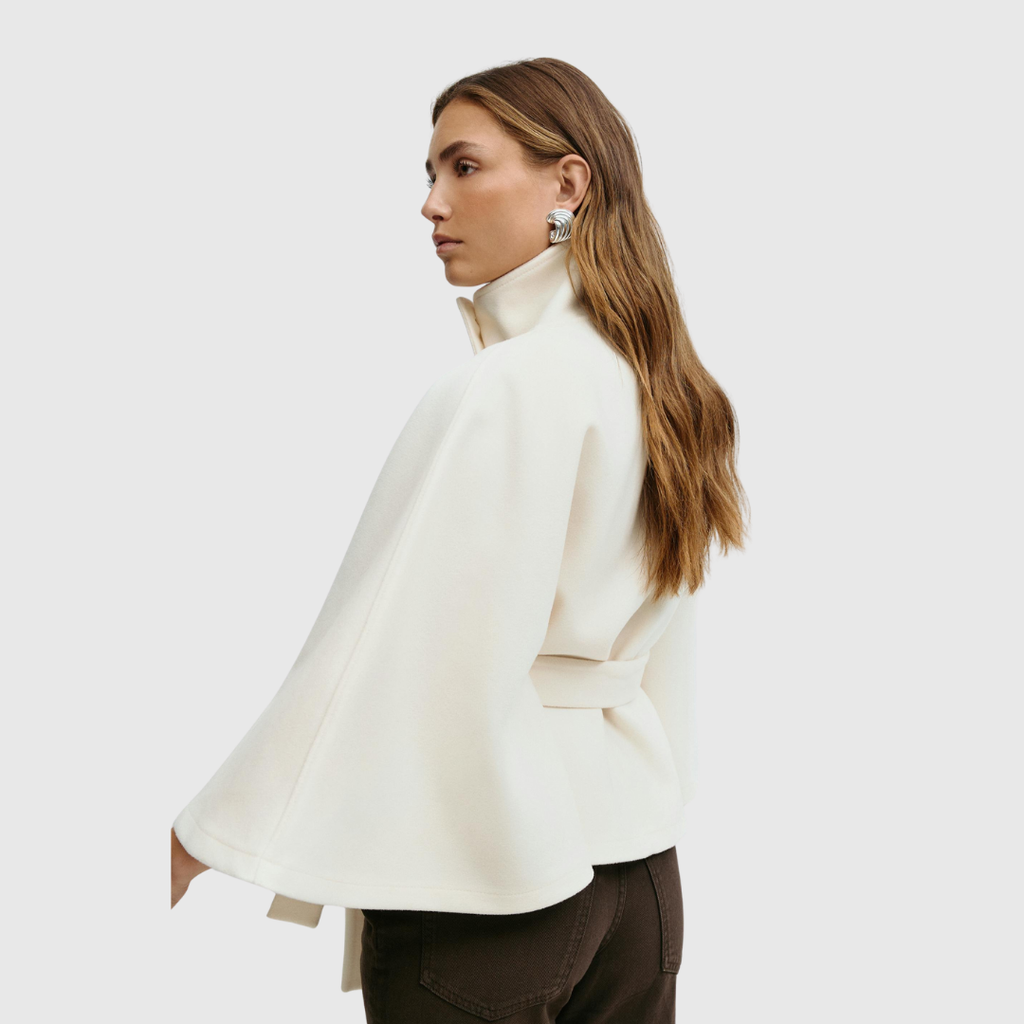 Women’s Belted Cape Jacket