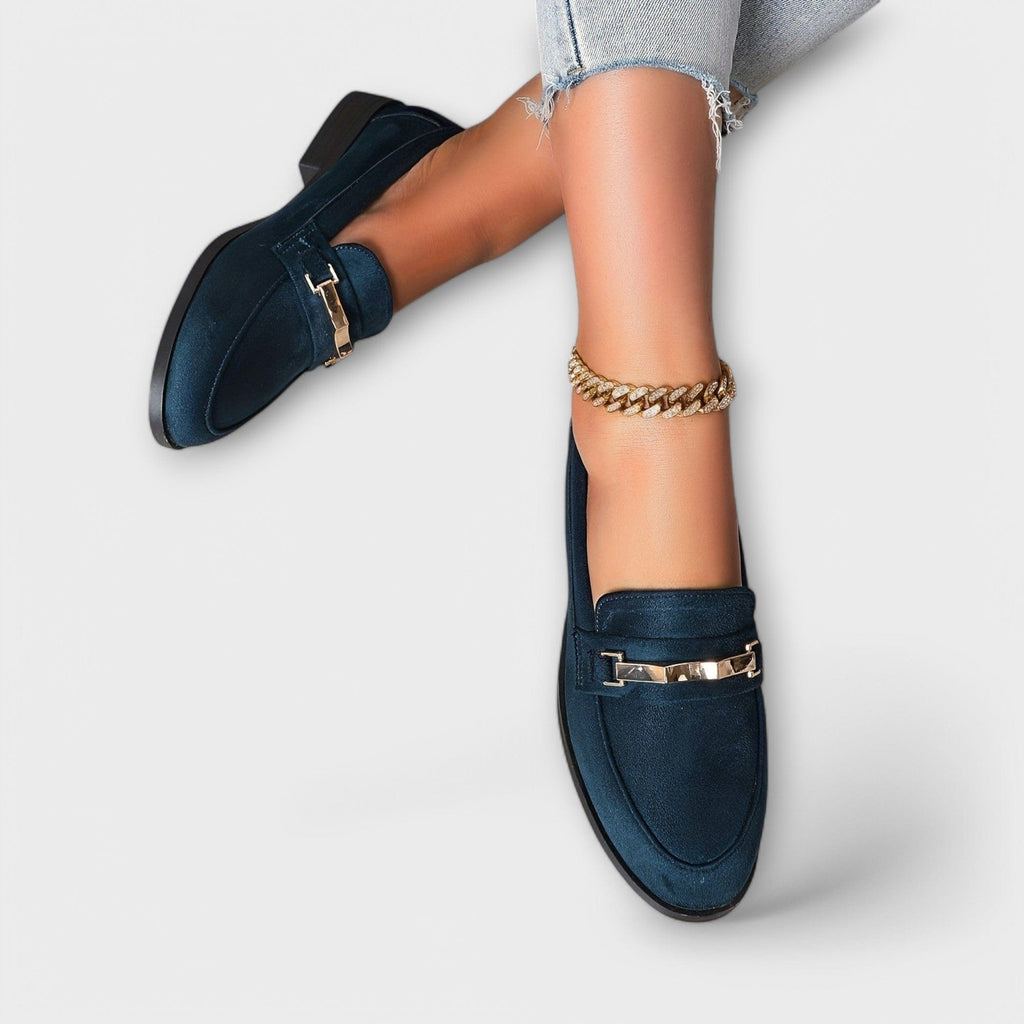 Noémie | Suede Loafers