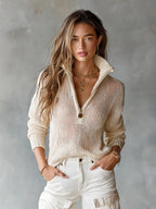 Monica | Elegant Knit Sweater Top