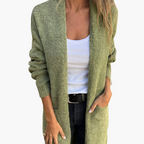 Holly | Casual Knit Pocketed Cardigan