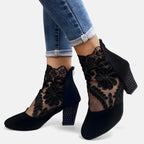 Norene | Women's Wide Width Open Toe Block Heels