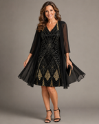 Kalie™ Elegant two-piece Dress