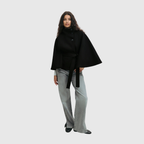 Women’s Belted Cape Jacket