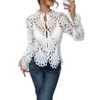 Patrice – Chic Flounce Sleeve Blouse