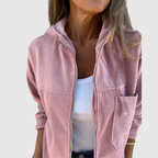 Women’s Lightweight Hooded Zip Up Jacket