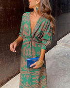 Violet | Women’s Wedding Guest A-Line Maxi Dress