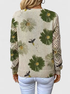 Aurelia – Elegant Floral Sweater