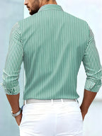 Timmy - Vintage Striped Long Sleeve Shirt