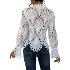 Patrice – Chic Flounce Sleeve Blouse