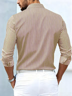Timmy - Vintage Striped Long Sleeve Shirt