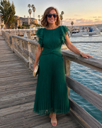Lara | Classic Pleated Dress