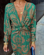 Violet | Women’s Wedding Guest A-Line Maxi Dress