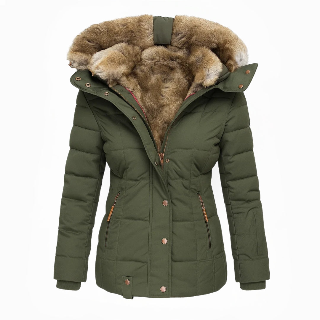 Maybelle – Hooded Quilted Winter Coat