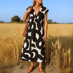 Tatiana | Cutwork Detail Maxi Dress-