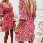 Thessaly | Elegant Floral Maxi Dress-