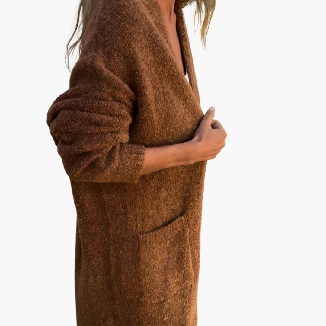 Holly | Casual Knit Pocketed Cardigan