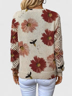Aurelia – Elegant Floral Sweater