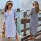 Willow | Elegant Striped Summer Dress