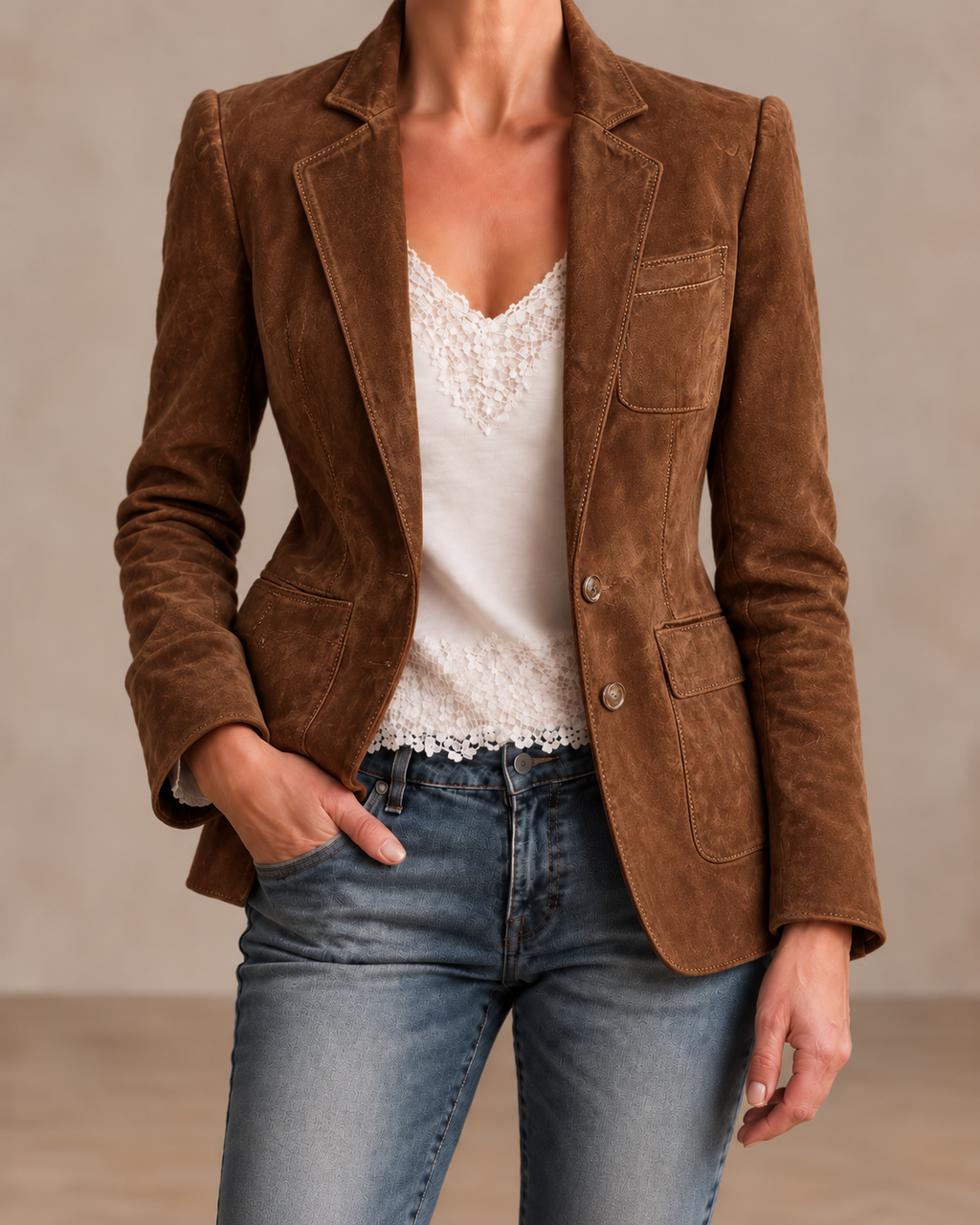Women’s Tailored Fitted Blazer