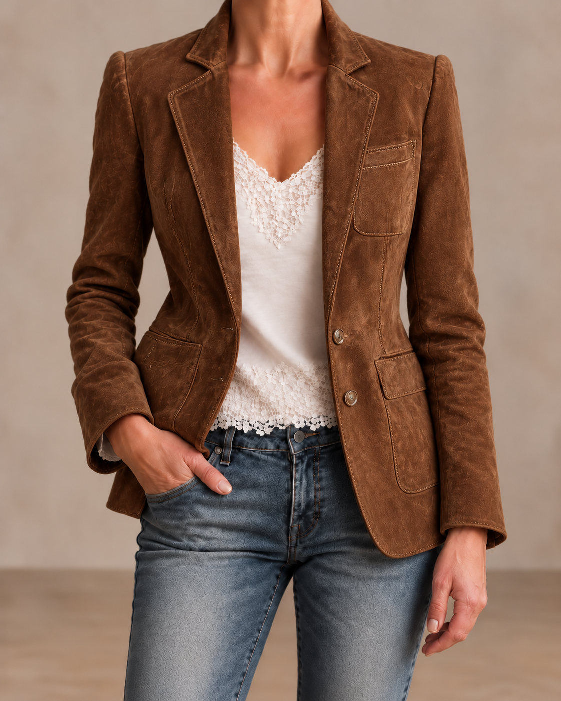 Women’s Tailored Fitted Blazer