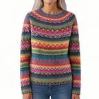 Aurora - Retro Scandinavian knitted sweater