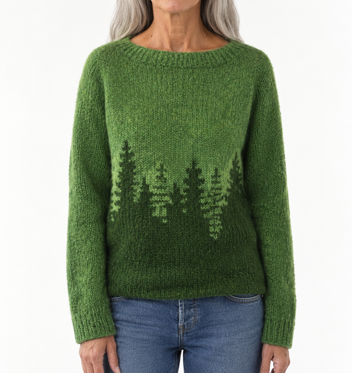 Brooklyn - Retro Scandinavian knitted sweater