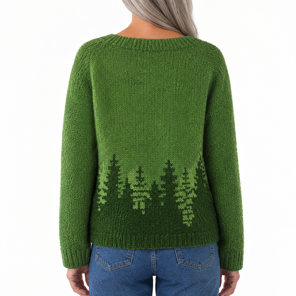 Brooklyn - Retro Scandinavian knitted sweater