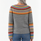 Charlotte - Retro Scandinavian knitted sweater