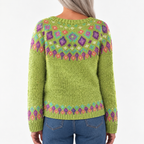 Sandra - Retro Scandinavian knitted sweater