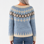 Christine - Retro Scandinavian knitted sweater