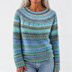 Diane - Retro Scandinavian knitted sweater