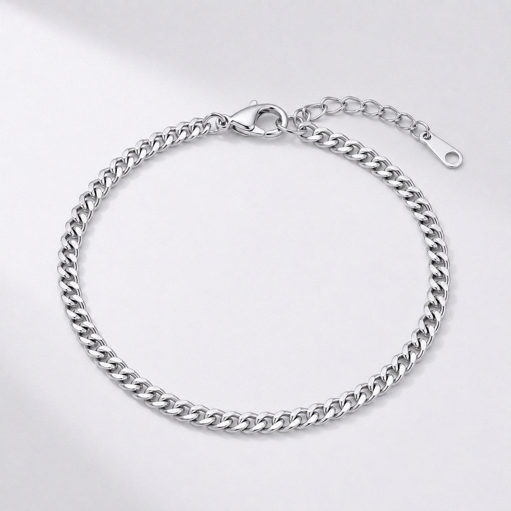Silverwave | Chunky Chain Anklet