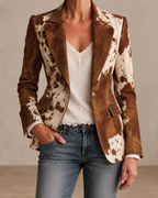Women’s Statement Printed Blazer