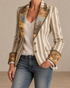 Women’s Tailored Striped Blazer