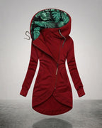 Women's Long Hooded Quilted Coat