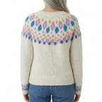 Mary - Retro Scandinavian knitted sweater