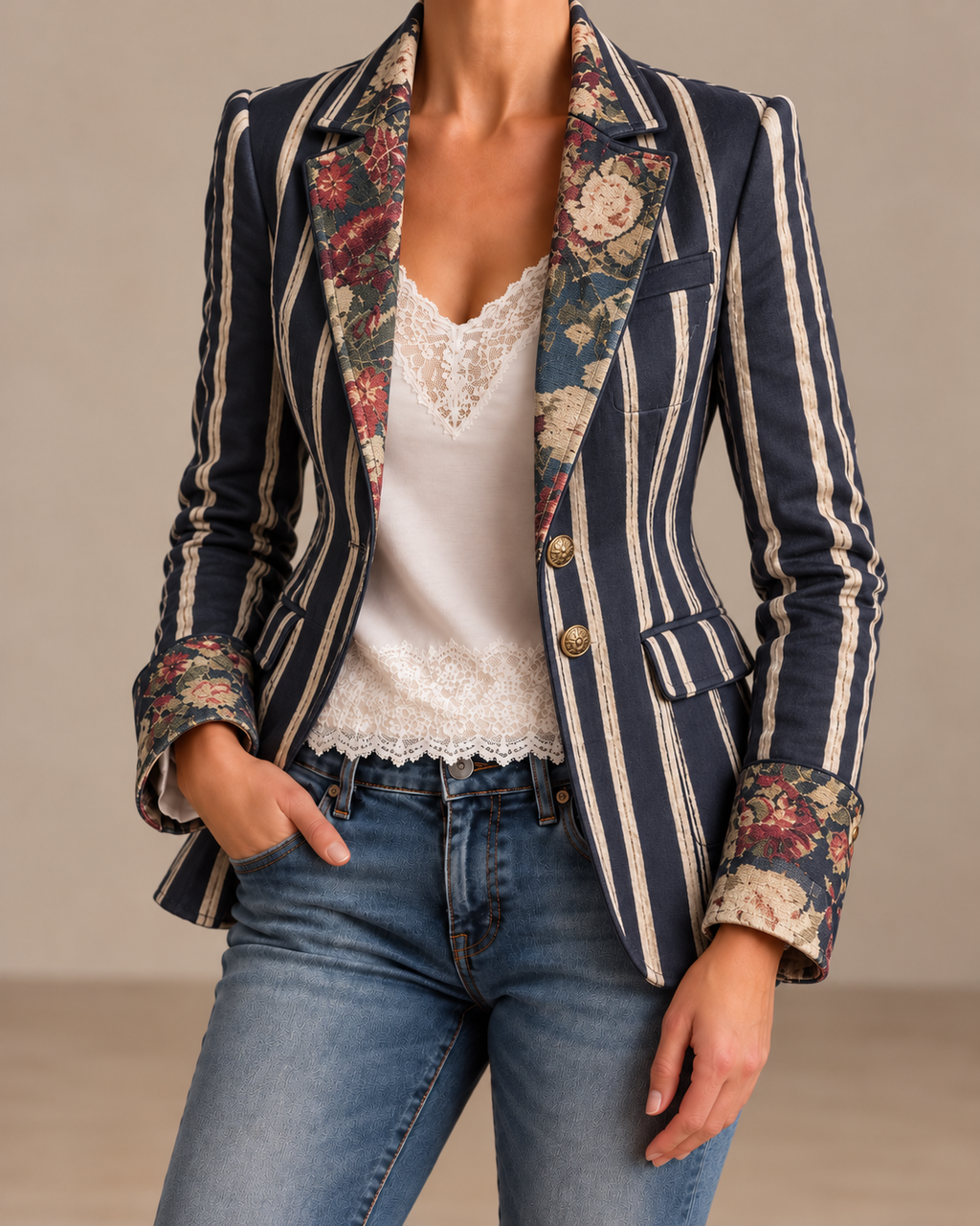 Women’s Tailored Fitted Blazer