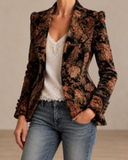 Women’s Floral Print Tailored Blazer