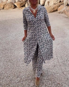 Sara™ | Button-Up Two-Piece Set