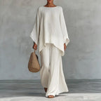 Cristina | Two-Piece Set with Long Sleeves and Loose Pants