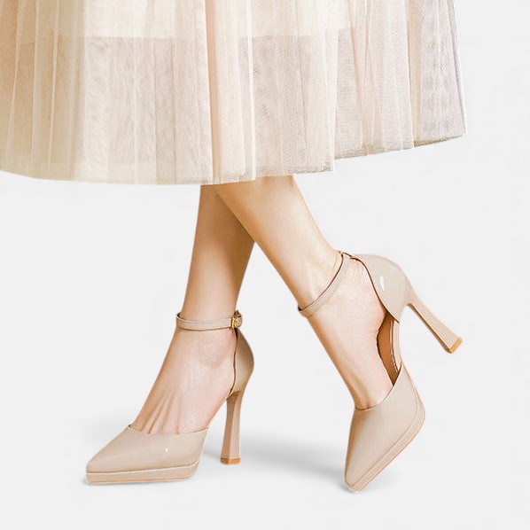 Evette | Women's Block Heel Pumps