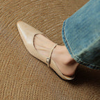 Orella Genuine Leather Mules
