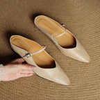 Orella Genuine Leather Mules