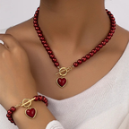 AURELIA PEARL NECKLACE SET