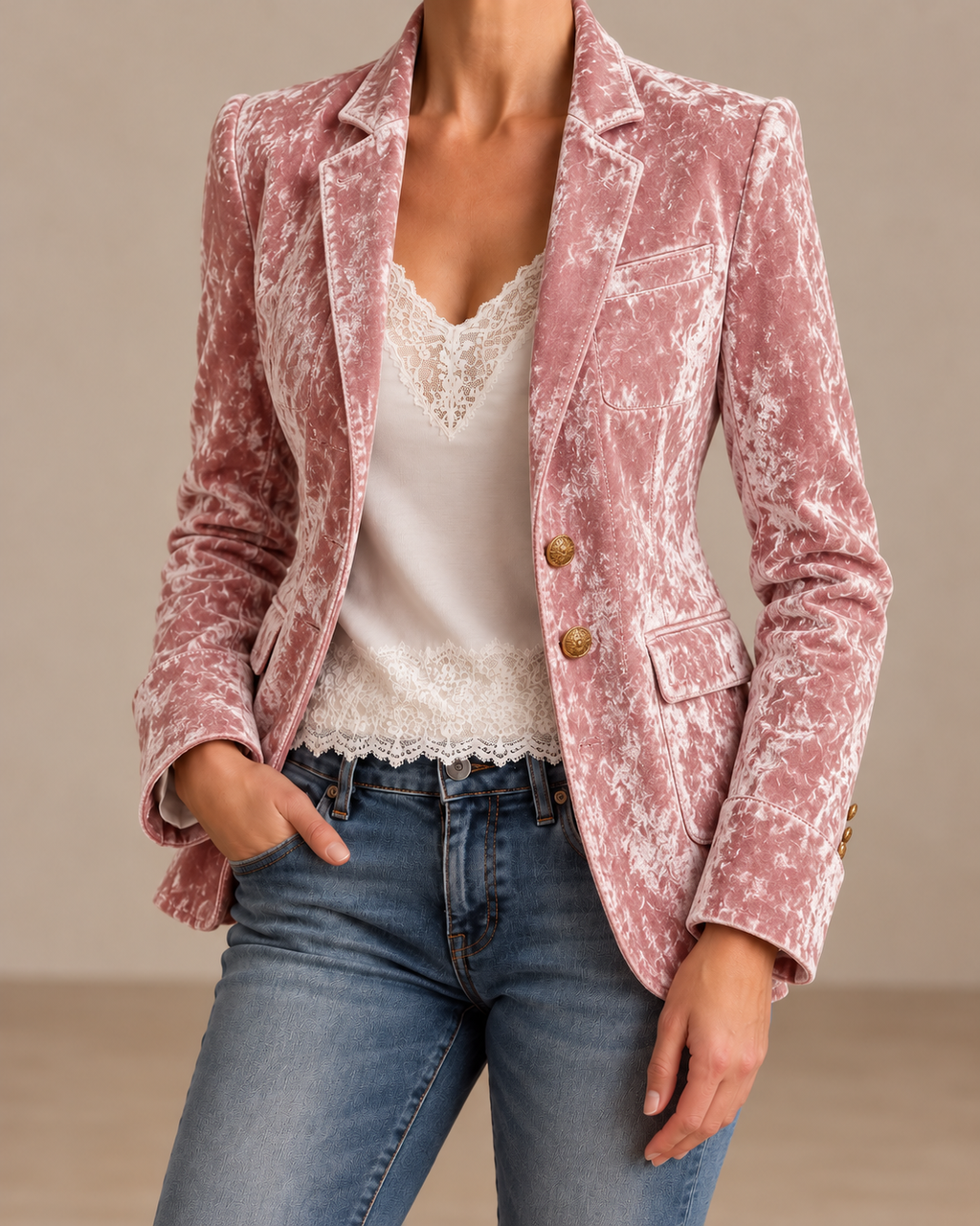 Women’s Tailored Fitted Blazer