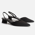 Grace | Low Heel Slingback Shoes