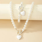 AURELIA PEARL NECKLACE SET