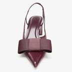 Scarlett | Elegant Slingback Bow Heels